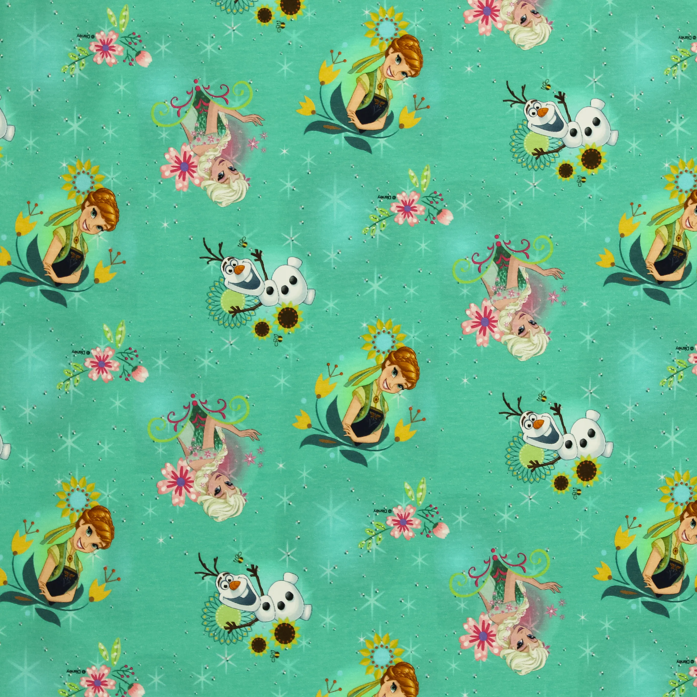 Tricot turquoise Frozen   - ©Disney, Little Darling